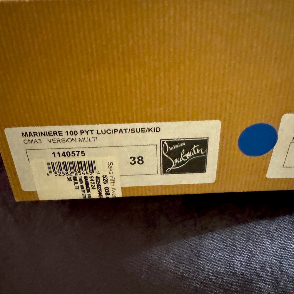 Christian Louboutin Mariners 100 PYT LUC/PAT/SUE/KID